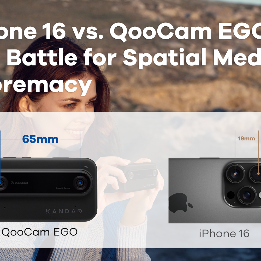 iPhone 16 vs. QooCam EGO: The Battle for Spatial Media Supremacy