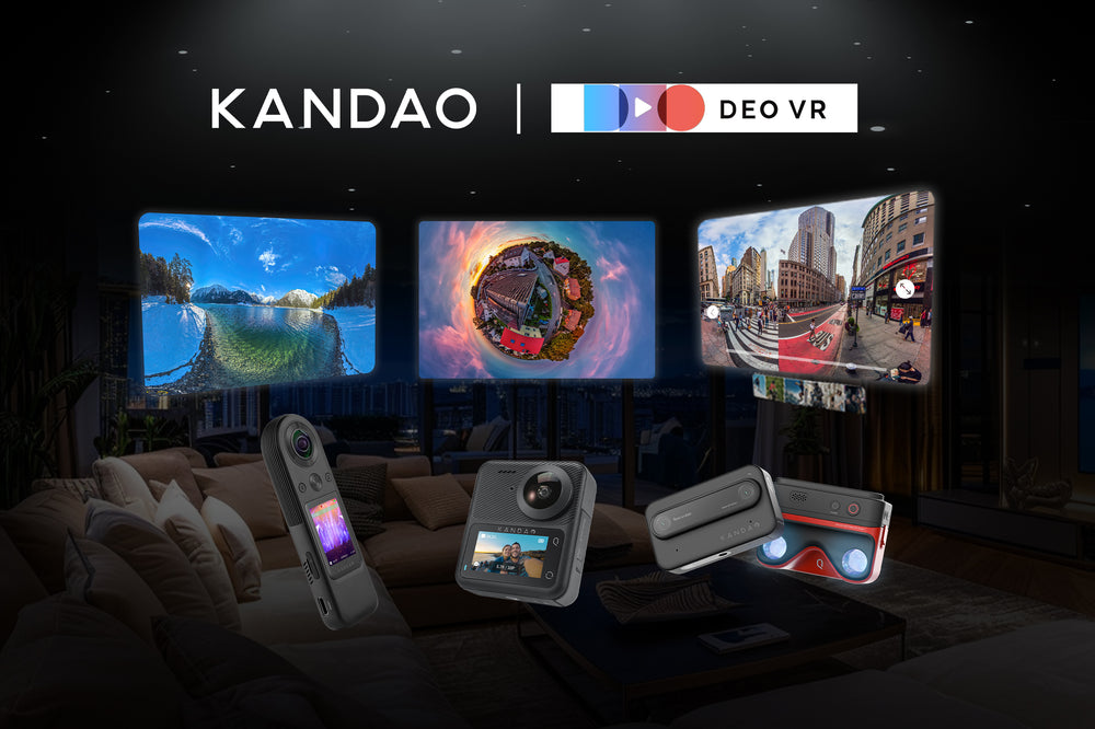 Breaking News: Kandao VR 360 & DEOVR Join Forces for Immersive Content Experience!