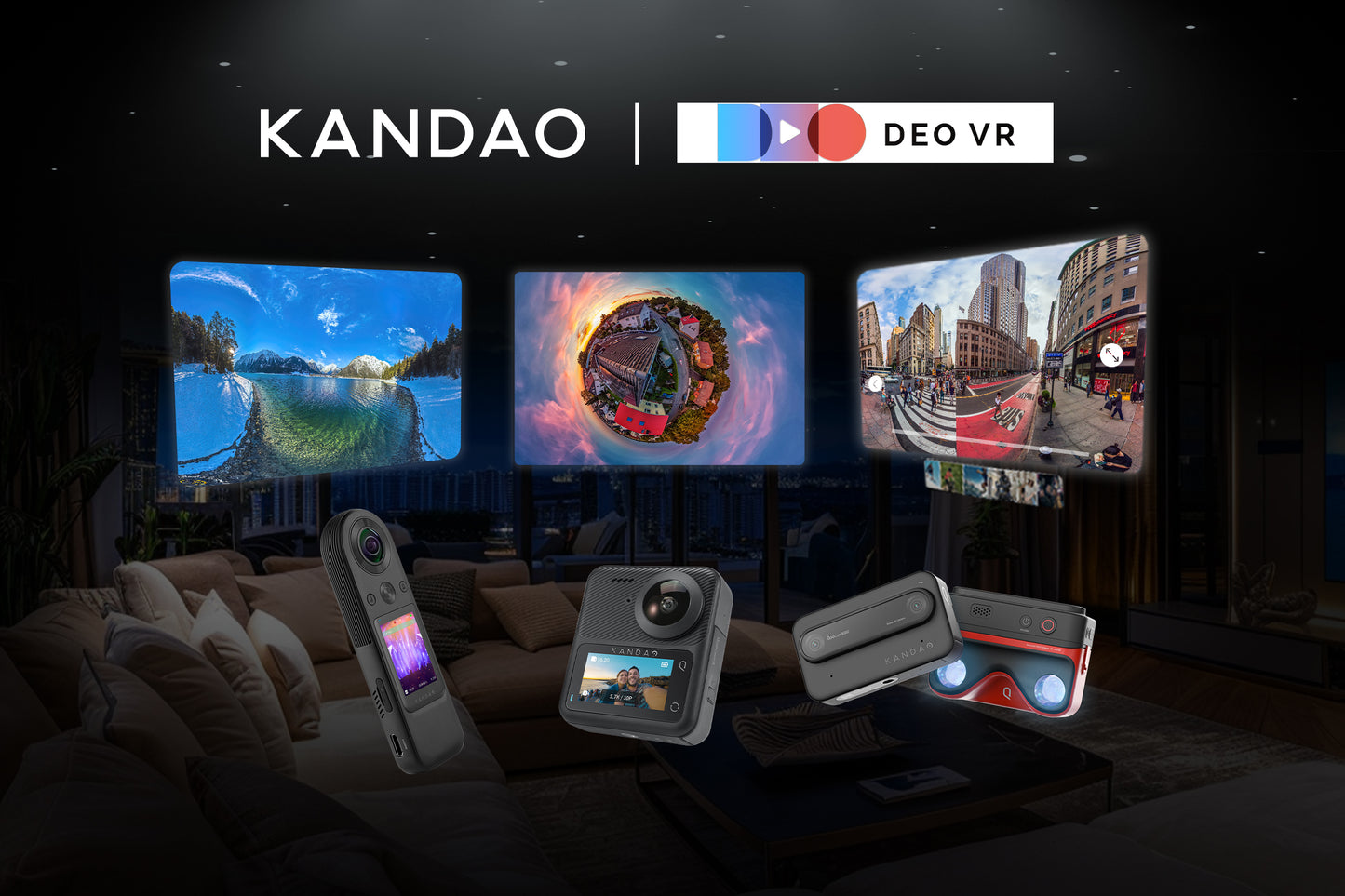 Breaking News: Kandao VR 360 & DEOVR Join Forces for Immersive Content Experience!