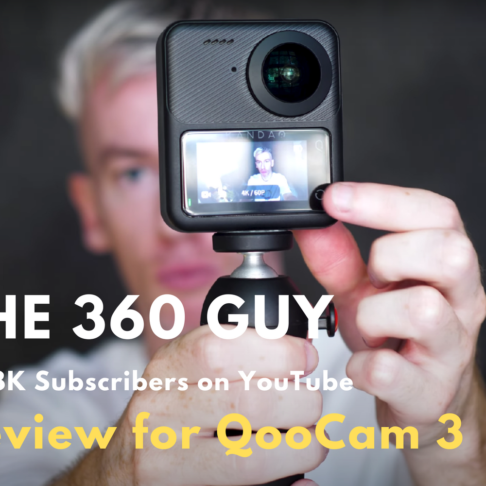 QooCam3 Produces the Best Low Light 360 Video! Review by The 360 Guy