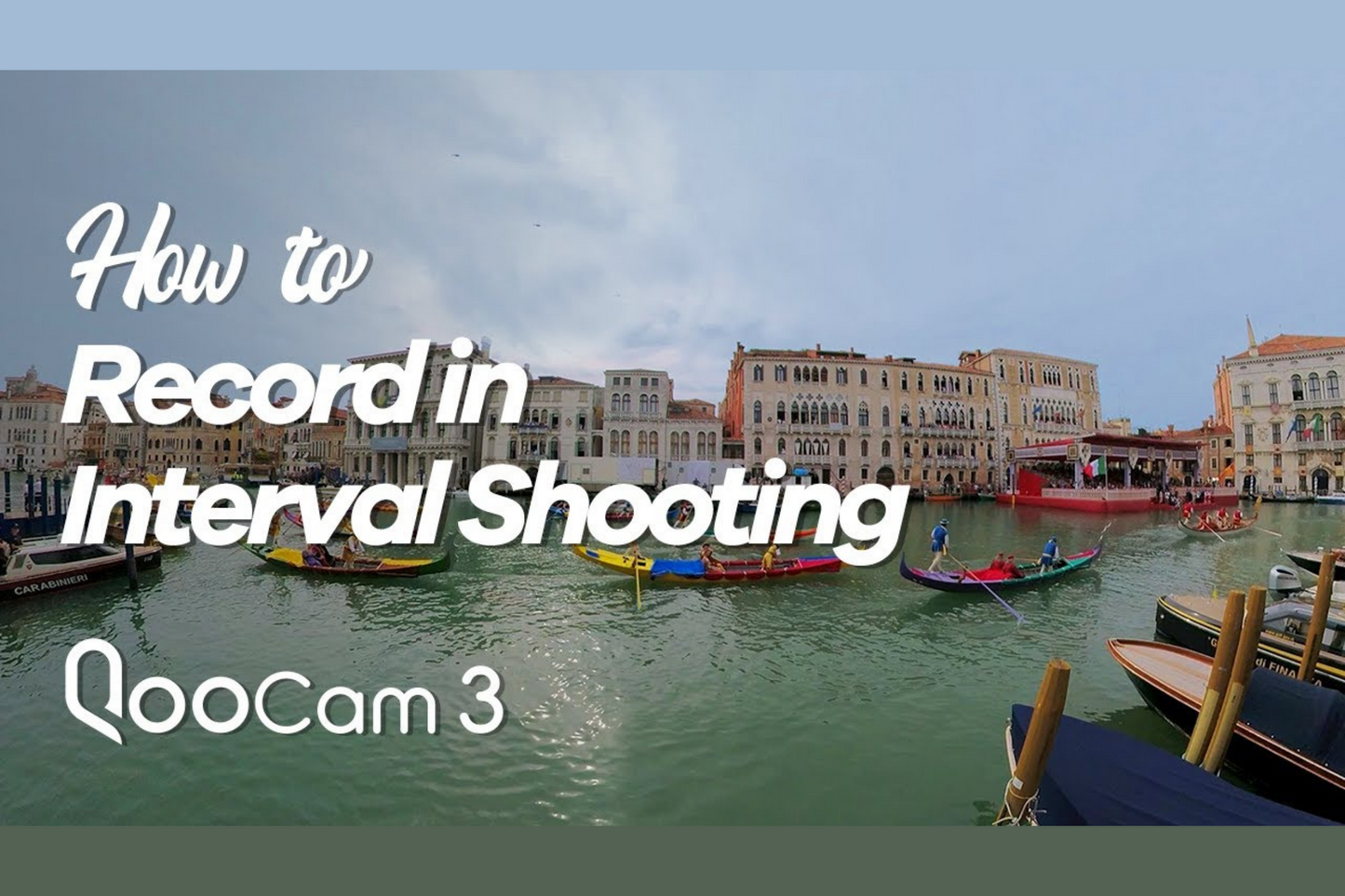 QooCam 3 Tutorial- How to Record in Interval Shooting (ft. Chiara & Luca)