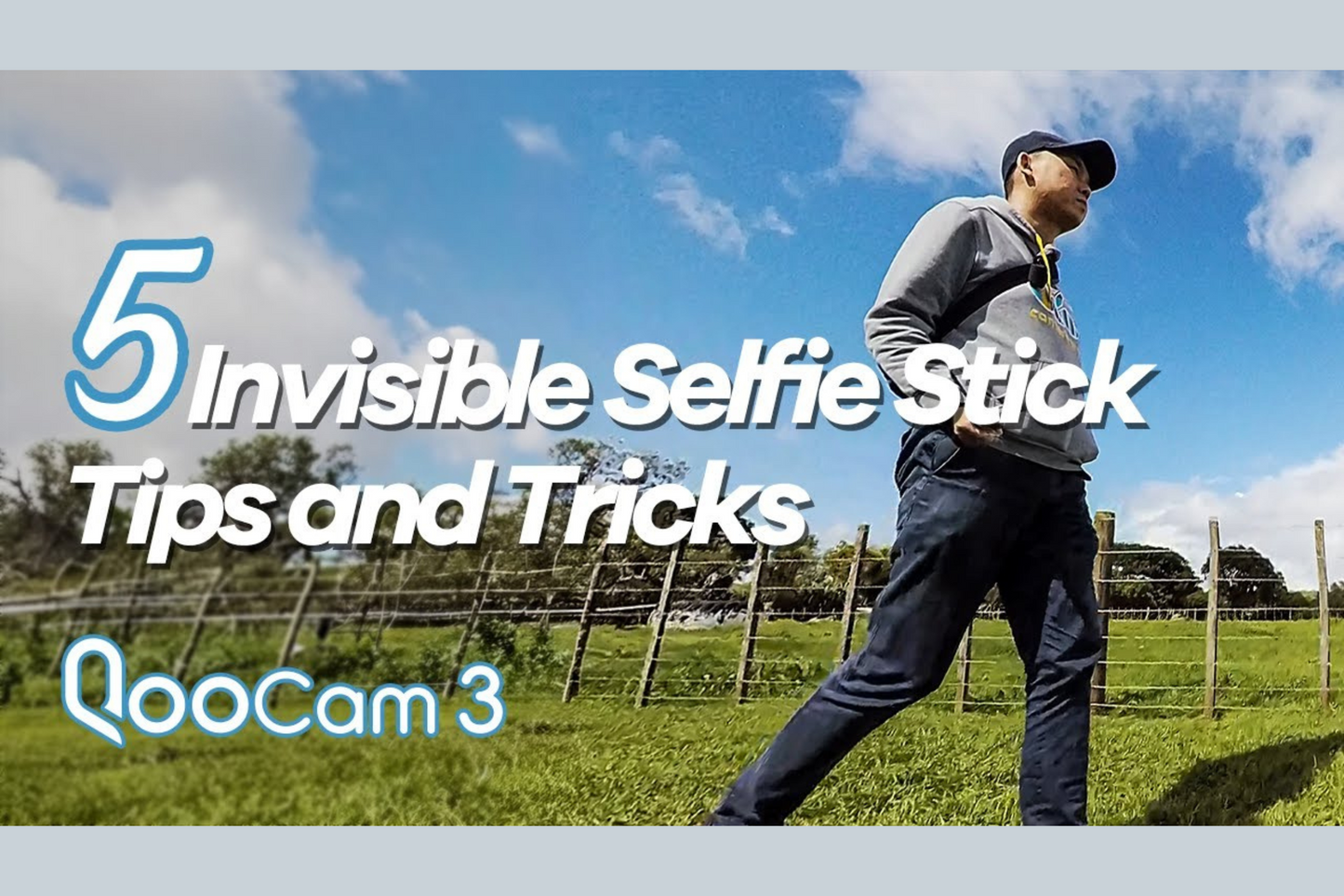 QooCam 3 Tutorial - 5 Invisible Selfie Stick Tips and Tricks (ft. Richard Wong)
