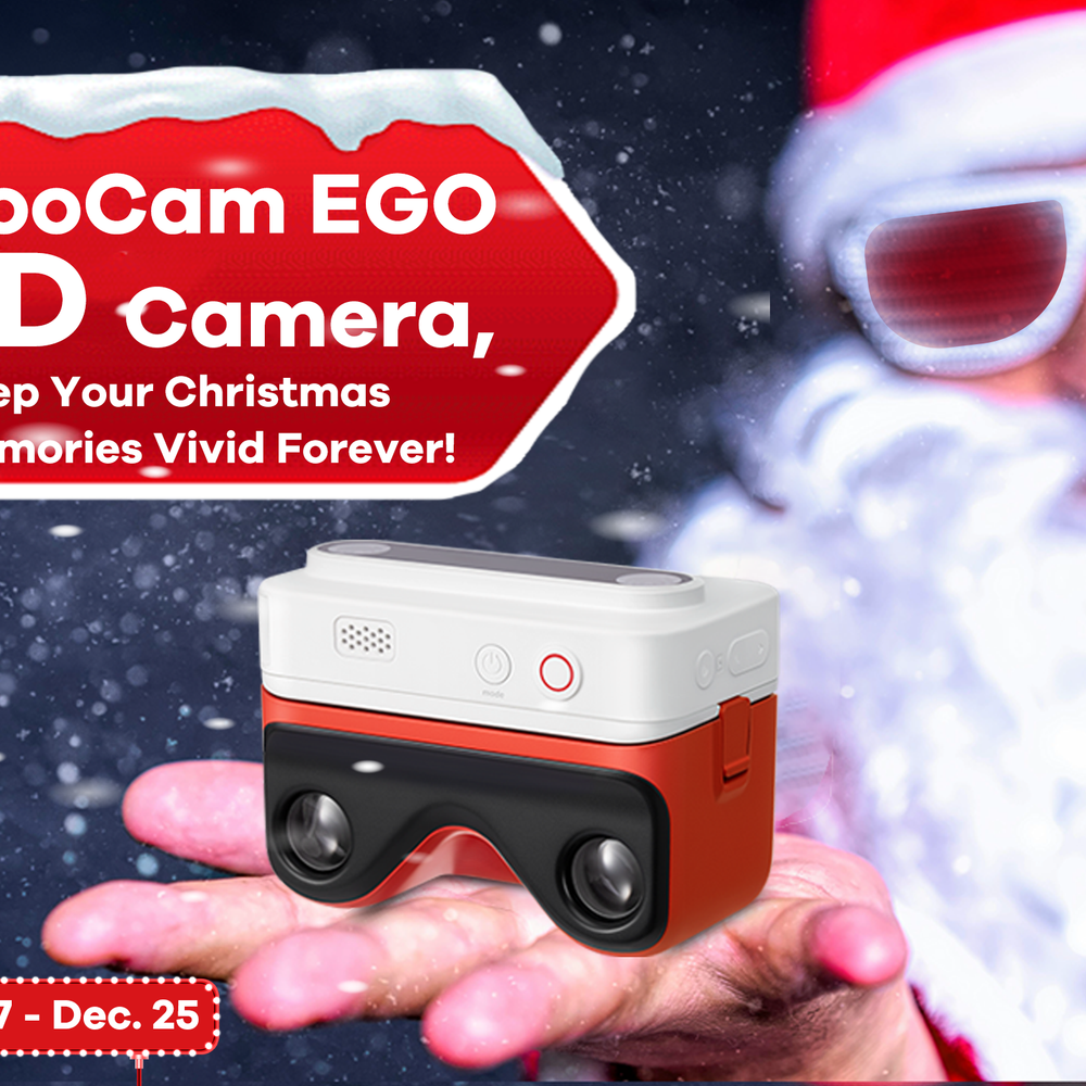 QooCam EGO: The Perfect 3D Camera for Capturing Christmas Memories