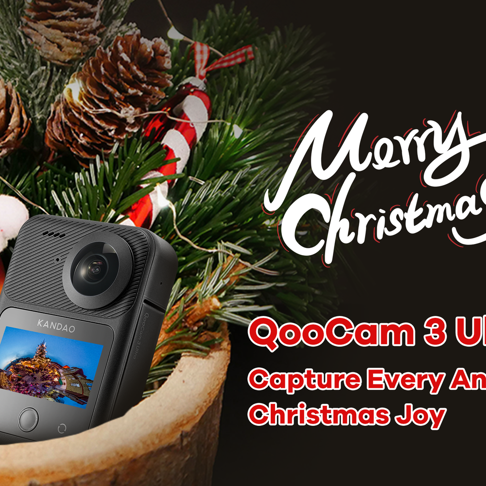 QooCam 3 Ultra: Capture Christmas, Preserve Warmth, and Treasure Every Moment