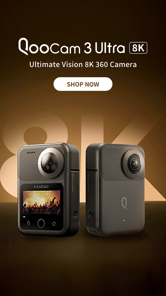 QooCam 3 Ultra 8K 360 Camera