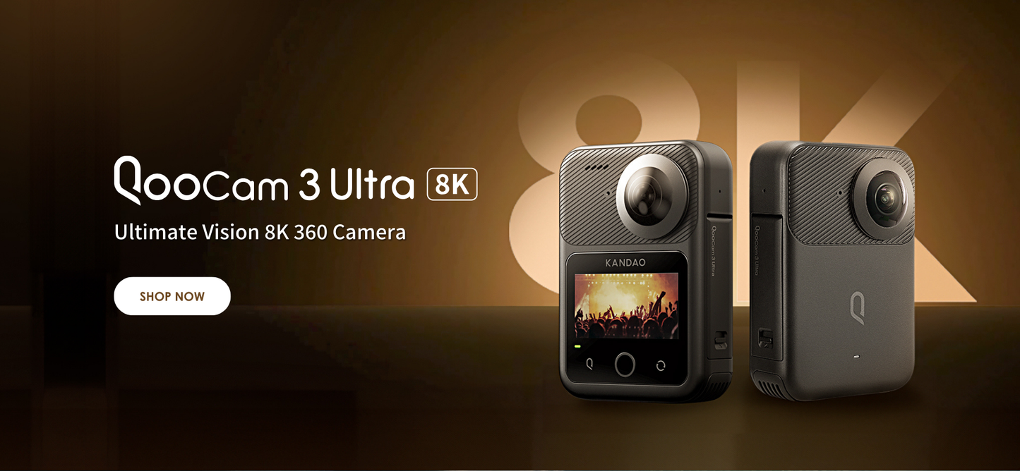 QooCam 3 Ultra 8K 360 Camera