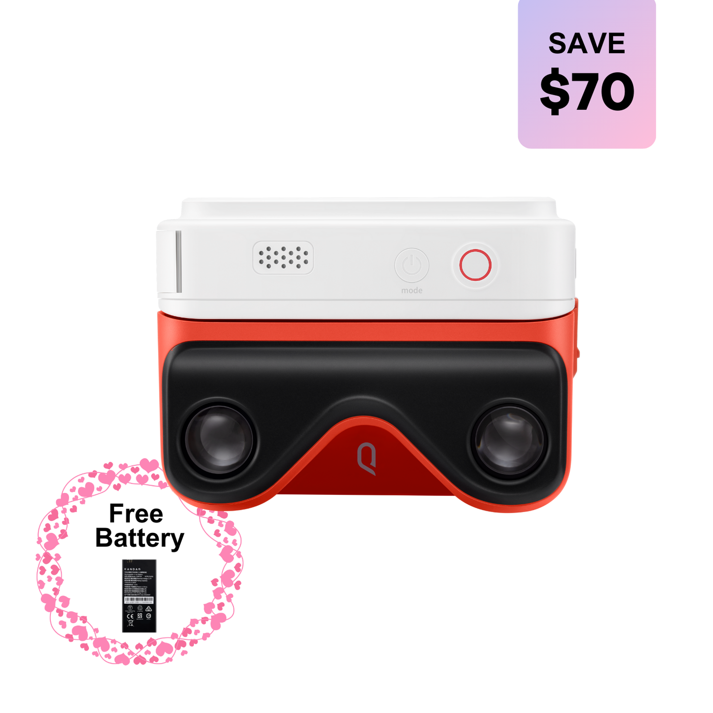 
                  
                    QooCam EGO 3D Camera
                  
                